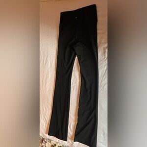 Black Straight-Leg Pants